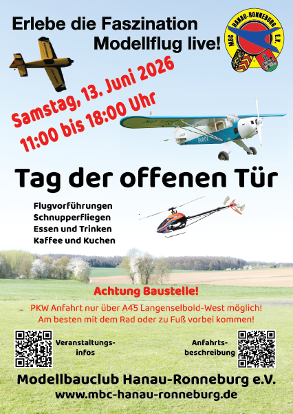 Flyer zum Tag der offenen Tür 2026